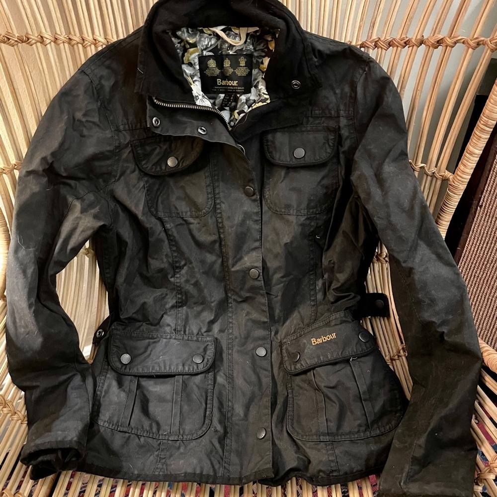 Barbour Kate Liberty of London print wax jacket